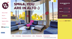 Desktop Screenshot of hotelalto.com