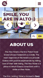 Mobile Screenshot of hotelalto.com